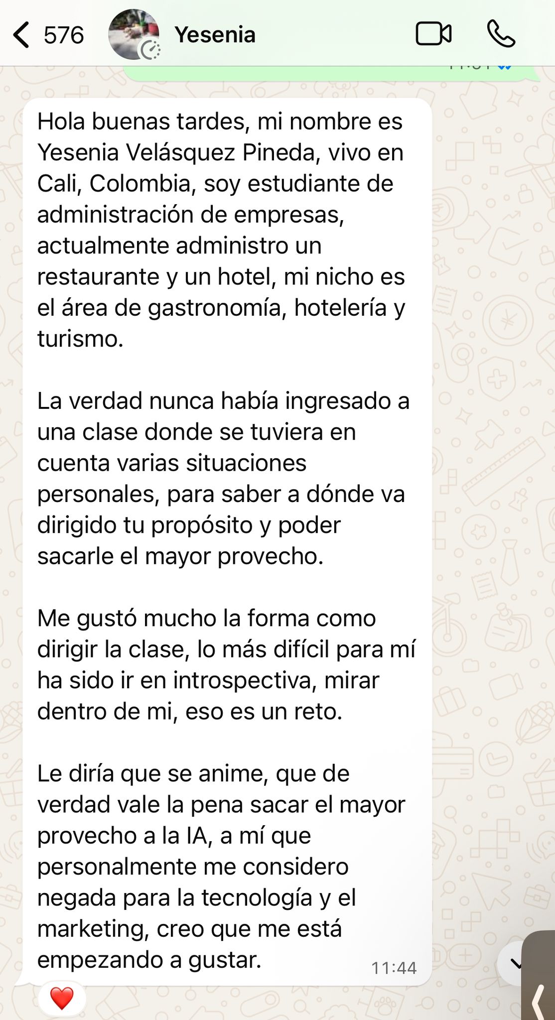 Testimonio 2